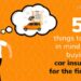 Five things to keep in mind while buying car insurance for the first ...